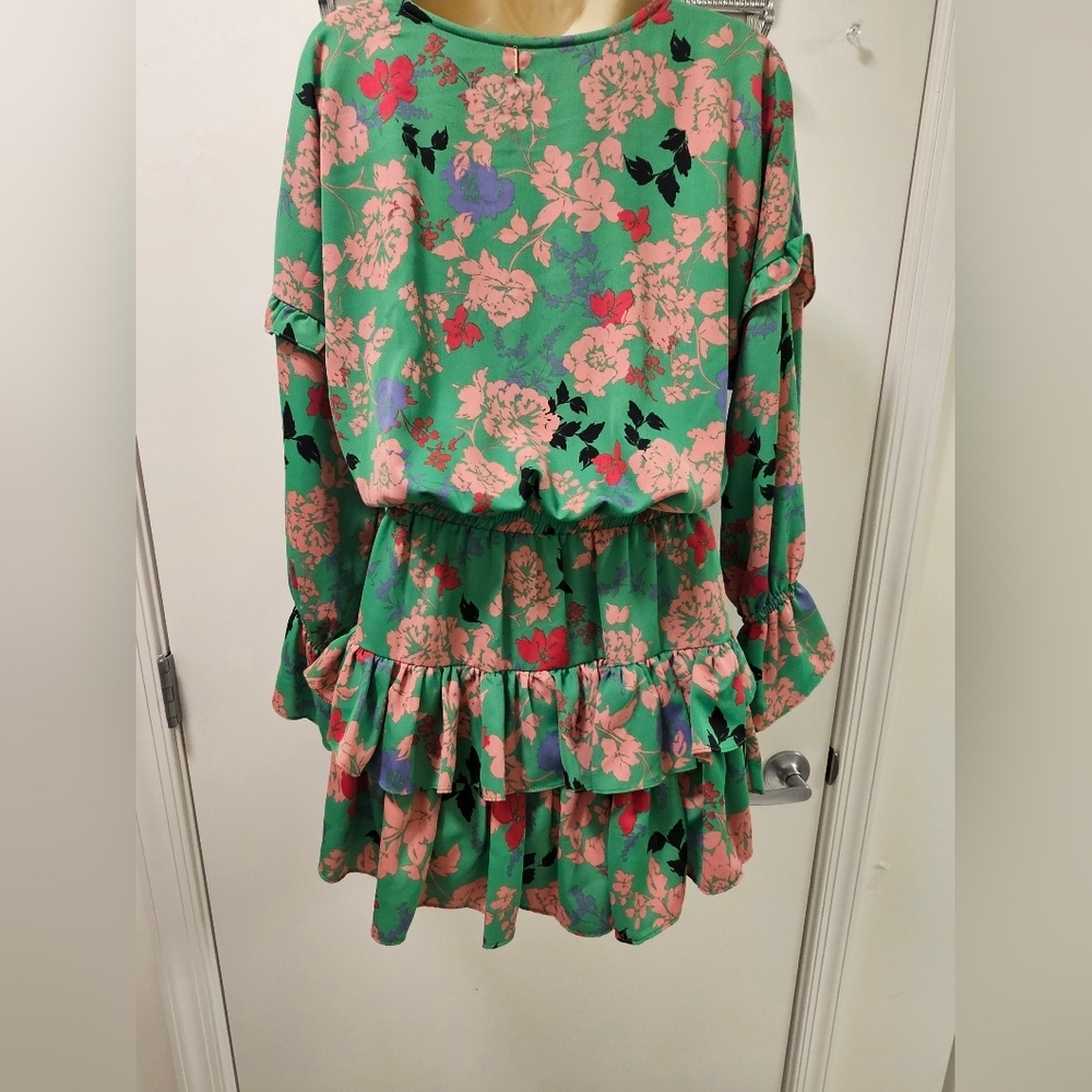 Misa Los Angeles Floral Amalya Dress Peony Size XS - Picture 8 of 12